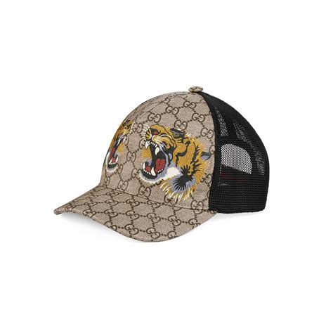 gucci casquette 2022|Gucci tiger print.